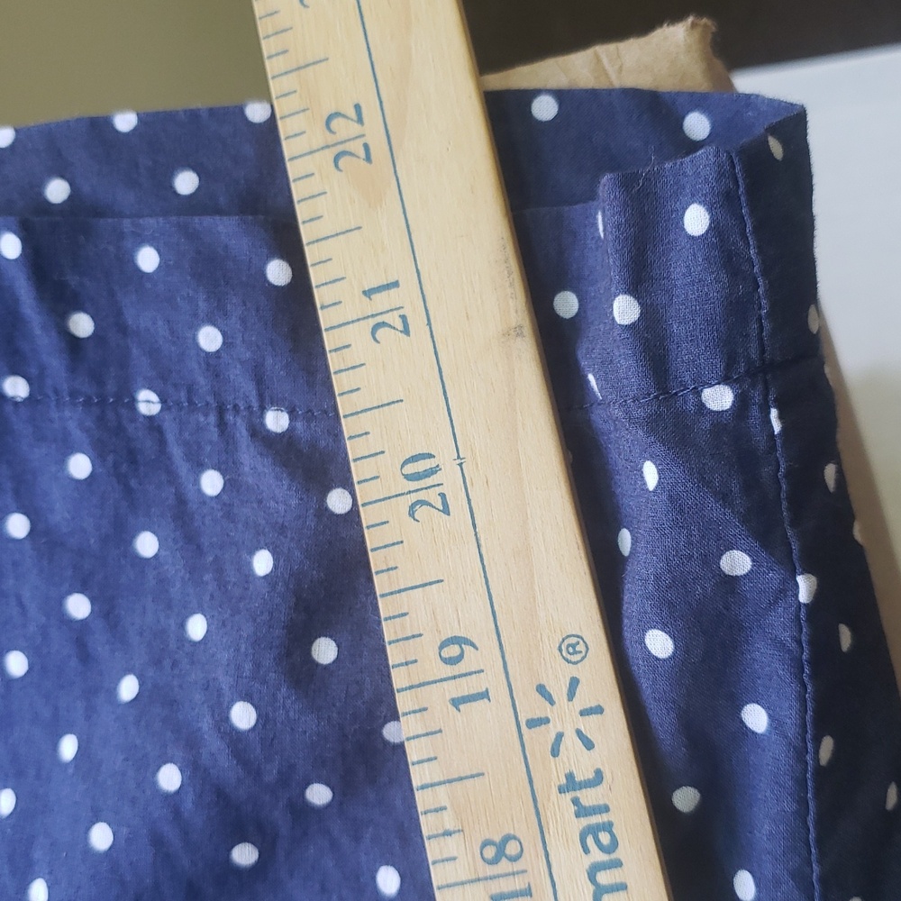 LRL RALPH LAUREN Capri Style Polka Dot Pajama Set - Navy - Picture 11 of 12
